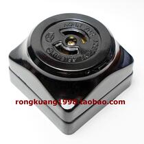 LK2220K 2-pole open socket anti-off socket Japanese bagwood socket Japanese Bagi socket