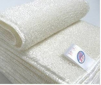 Bamboo Fiber Brush Bowl Screen Cotton Kitchen Non-stick Oil Wash dishwash wipes double layer thickening to avoid cleaning and good use