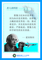 630 paintings poster board material 450 school culture Einstein famous quotes (1)