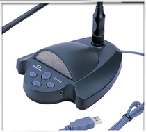 USB microphone remote video conferencing microphone with horn computer microphone QY163NS QY-163 cable