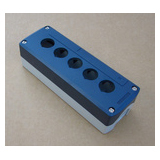 196 * 68 * 58 diameter 22MM grey plastic button switch box XAL-E05 control box 5 holes button box