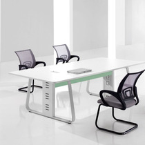 Shanghai office furniture conference table j simple modern fashion steel frame conference table panel conference table conference table