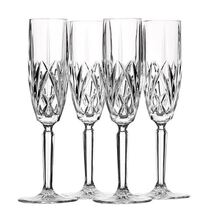 Waterford Watford Marquis Brookside Series Crystal Champagne Glass Set