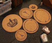 zakka groceries creative coasters Cork placematas coasters pot mats bowl mats plate mats heat insulation mats