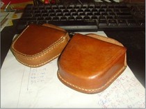 Special new stock 60-70s cowhide box 59 old goggle box Goggle leather box bag wallet key bag