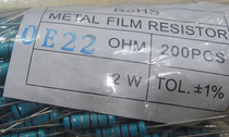 Metal film resistors 2W ± 1% five-ring is the 20th only 2 yuan (photographed (resistance)