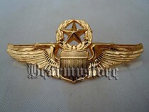 American Air Force Flight Advanced Case Chest Bright Gold Pilot Rating Bracelet