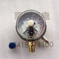 Wuxi meter factory Lally YXK100III axial magnetic shock resistant and shock-proof oil electric contact pressure gauge YXK100