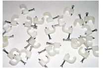 Net wire nail wire cable card steel nail wire clip wire clip plastic wire pin U type 5mm 50