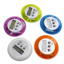 Round 725 electronic timer Kitchen countdown timer can be timed with battery electronic timer