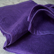 Pure Cotton Towel Foot Bath Beauty Salon Massage Fire Therapy Beauty Body SPA Full Cotton Thickened Coffee Color Purple Bath Towels