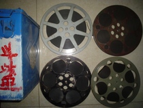 16 mm film film film copy Classic black and white story Movie Fighting Shark Zhang Liang