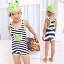 Children Swimsuit Boy Swimming Suit Spa Boy 5 Mens Treasure 4 Children 3 Year Old Conjoined Swimsuit Vest Swimsuit