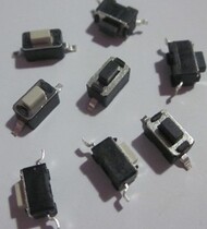3x6x5 light touch switch 3 * 6 * 5MM high standing patch black rubber 2 feet resistant to warm 1000