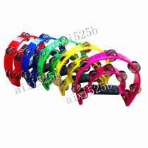 Factory direct sales of strong KTV tambourine rattling band bar childrens kindergarten rattling tambourine bell ring sand hammer