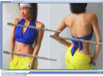One piece of hip-hop JennyQ fitness suit Hip-hop suit Belly dance Latin suit Yoga suit Belly dance