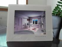 New special price promotion 12 inch 15 inch HD wall-mounted wall with touch key digital photo frame advertising machine