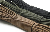 The stick rope seven-core nylon umbrella rope is a nine-core wooden nunchaku rope wooden stick connecting rope