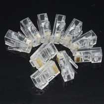8 Core Network Line Crystal Head RJ45 Crystal Head 8P Crystal Head Network Computer Crystal Head 8 Core Network Crystal Head