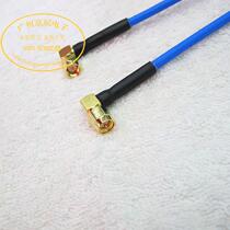 Set to do the SMA-JW bend male head switching line 141 RG405 immersion tin semi-soft line 25 cm