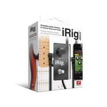 IK iRig STOMP iOS guitar effects switch interface iPhone4S iPad2