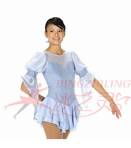 Ice Spirit adult childrens figure skating suit performance suit figure skating gear skating training suit customization