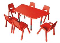 Kindergarten desks and chairs activity room combination table polygon childrens learning table lifting trapezoidal fireproof board table