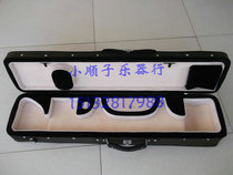 Factory direct national musical instrument accessories high-grade erhu box rigid foam tire inner with humidity dark green Black