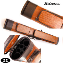 American WHITTEN WHITTEN billiard club barrel WH-01BR leather 6-hole nine-ball club barrel rod box rod bag 