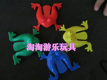 Special Price Green Frog Jump Tabletop Toy Small Frog Jump Frog Puzzle Toy Plastic Frog Toy Plastic Frog Toy Gift