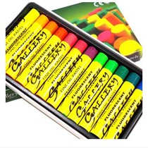 South Korean ally MUNGYO medium coarse fluorescent color oil painting stick MOP-12F color soft crayon