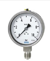 German WIKA fake one penalty ten stainless steel pressure gauge 232 50 100 is now double scale