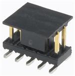 FCI circuit board stack connector 57202-g52-05alf double row vertical male pin without cover connector