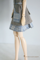 Plaid dress momomoko Blythe Arawood jerryberry fr yosd