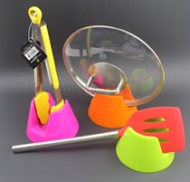 Japanese silicone pot cover rack chopsticks rack clip holder multi-purpose non-slip bracket can be used for water