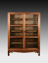 Noble audio rack WCD-288 CD cabinet Blu-ray cabinet Black Walnut disc storage cabinet