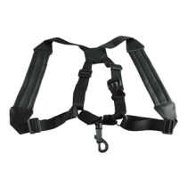 Adjustable plus cotton sax shoulder strap lanyard sling neck strap cowhide leather plus cotton