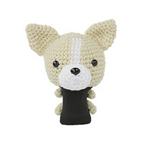 AMIMONO Philharmonic_cute puppy golf No. 1 wooden pole cover (D005-B)