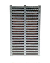 All-resin composite cover ditch manhole cover 300*500*30 flexible stepping on anti-rat anti-skid rain water grate