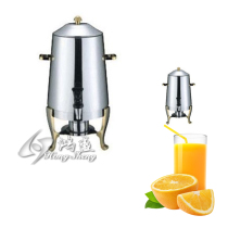 Luxury gold-plated coffee ding Coffee stove Buffet stove Western restaurant Stainless steel coffee ding Milk ding