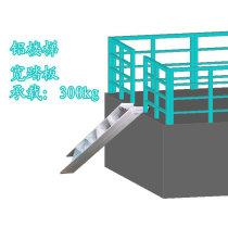 Creepie 2 m Steps 200KG aluminium alloy 18KG Single side ladders ladders Domestic terractics stairs aluminium ladders