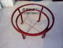  Custom round drum stand production 18 inch 16 inch 24 inch metal drum stand wooden drum stand 
