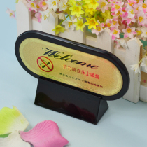 Special warning signs for hotel supplies rooms