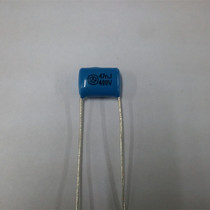 CBB22 metallized film capacitor CL21 400VAC 473 0 047uF 47nF P = 10mm @