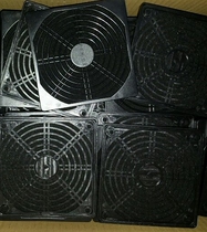 Dust Mesh Cover Plastic Network Three-in-one Mesh Cover Protective Mesh Cover for 12CM Fan Black 12038