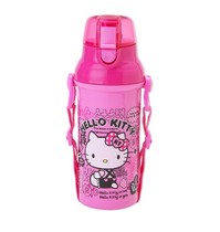 Japan sanrio Hello Kitty Kitten Cat Cold Water Special Hearts And Minds Pattern Straight Drinking Kettle Japan System