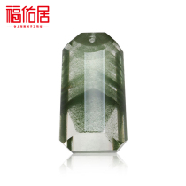 Fukuyou Residence Natural Green Ghost Pyramid Pendant Mens Thousand Floors Full Basin Hung Pendant