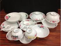 Liling Hongguan kiln hand-painted porcelain tableware-commemorating the 120th anniversary of the birth of Chairman Mao