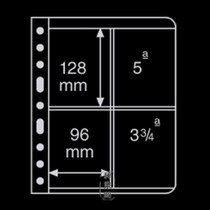 * full * German lighthouse set V series classic loose-leaf 4 panes black bottom double face