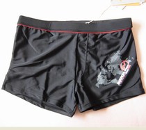 Clear Cabin Brand Special Cabinet Baozhda Spa Big Code Mens Swimsuit Flat Corner Swimming Pants 1018425 Black